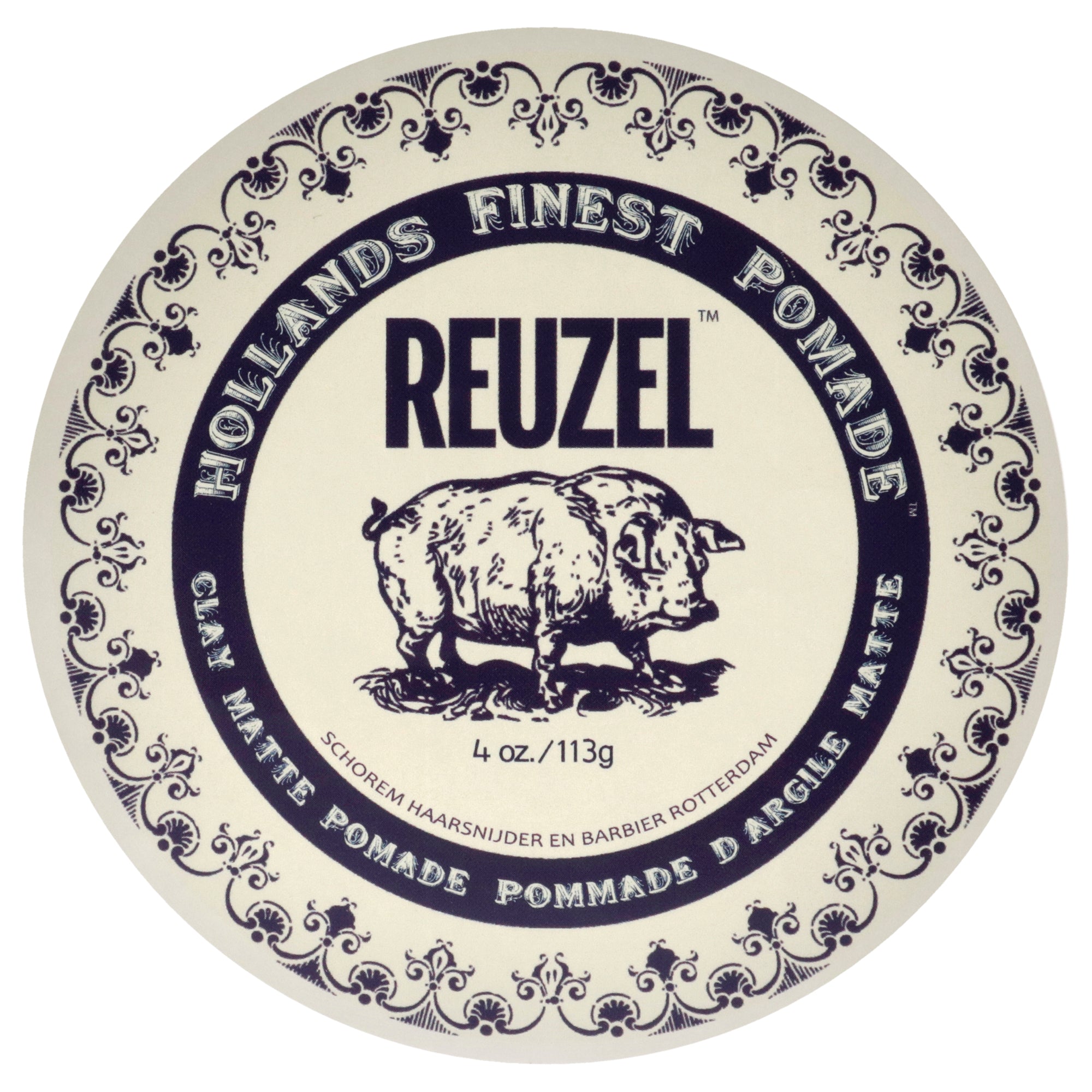 Clay Matte Pomade Sticker by Reuzel for Men - 1 Pc Sticker