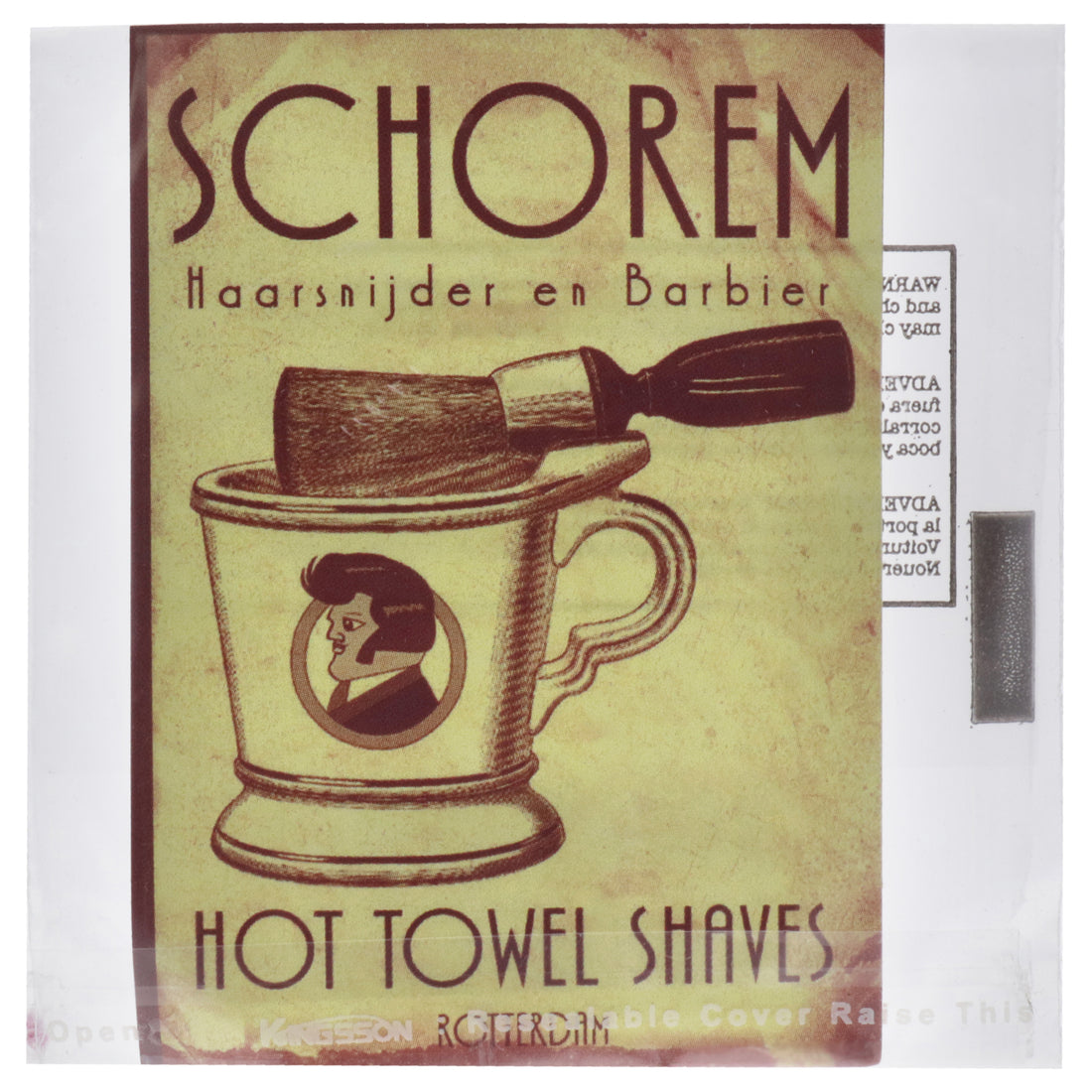 Sticker - Schorem Hot Towel Shaves
