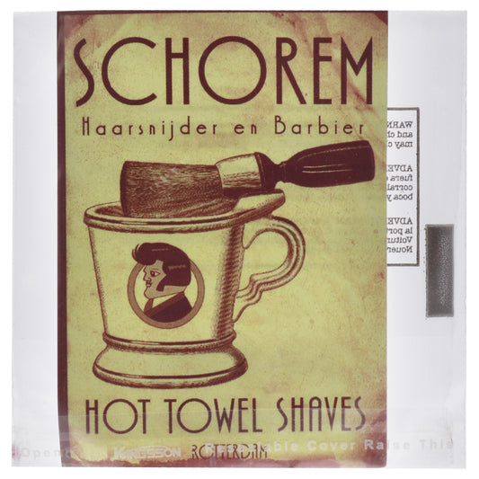 Sticker - Schorem Hot Towel Shaves by Reuzel for Men - 1 Pc Sticker