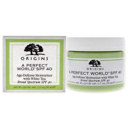 A Perfect World Age-Defense Moisturizer with White Tea SPF 40
