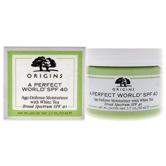 A Perfect World Age-Defense Moisturizer with White Tea SPF 40