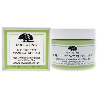 A Perfect World Age-Defense Moisturizer with White Tea SPF 40