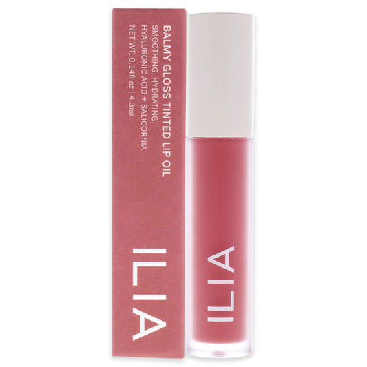 Balmy Gloss Tinted Lip Oil - Tahiti by ILIA Beauty for Women - 0.14 oz Lip Oil