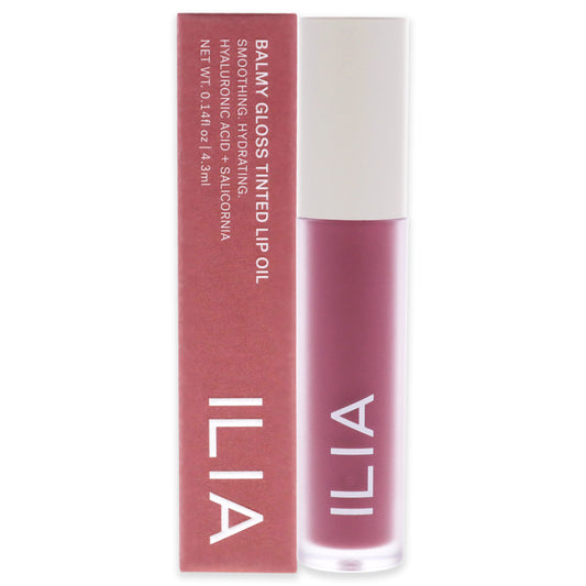 Balmy Gloss Tinted Lip Oil - Linger by ILIA Beauty for Women - 0.14 oz Lip Oil