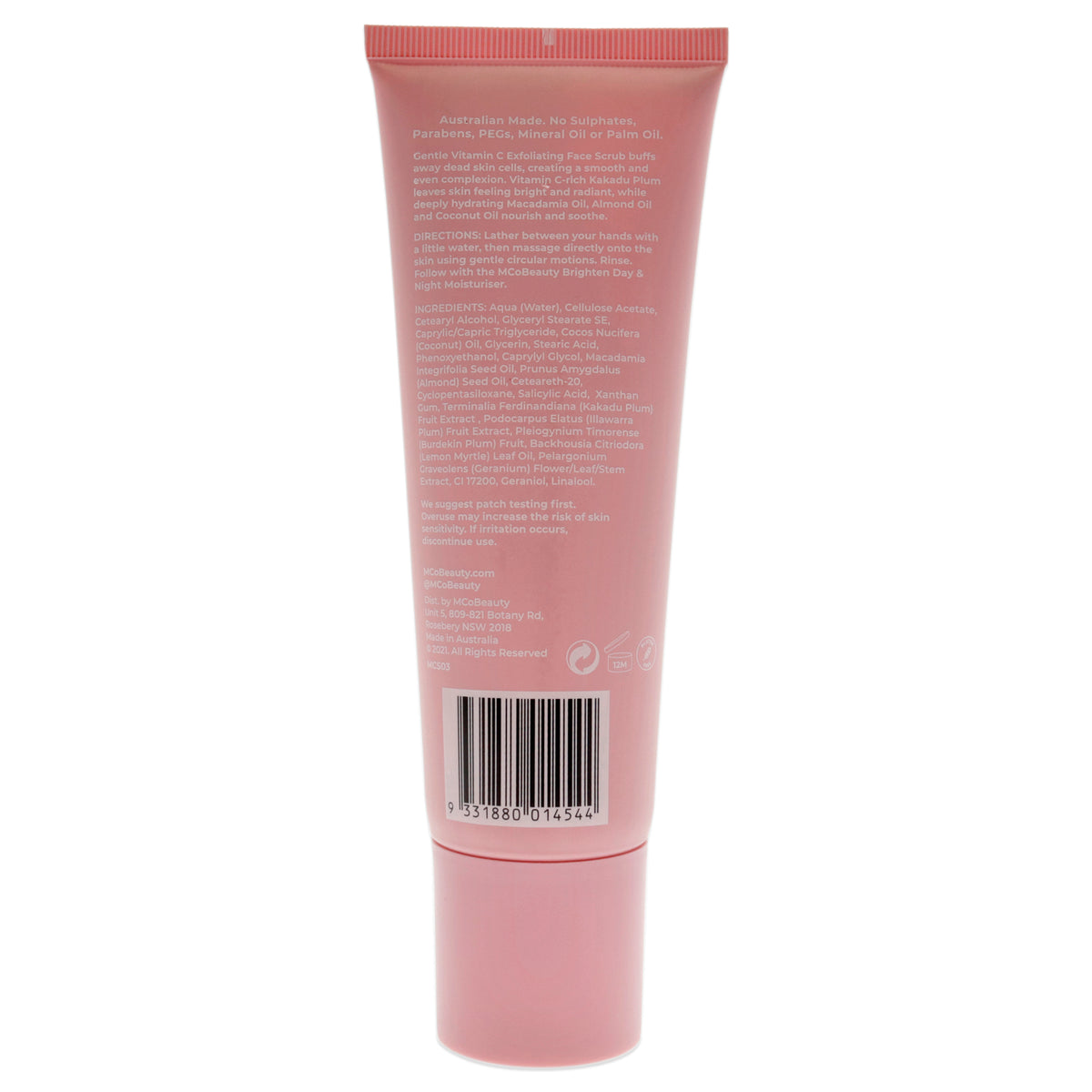 Gentle Vitamin C Exfoliating Face Scrub