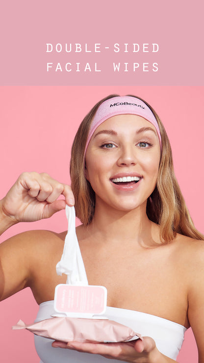Double Sided Facial Wipes