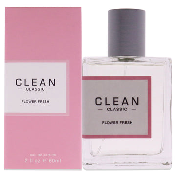 Classic Flower Fresh by Clean for Women - 2 oz EDP Spray