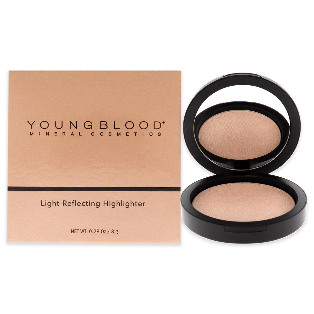 Light Reflecting Highlighter - Quartz by Youngblood for Women - 0.28 oz Highlighter