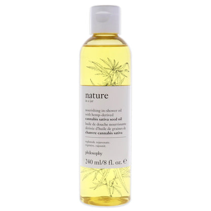 Nourishing In-Shower Oil With Cannabis Sativa Seed Oil