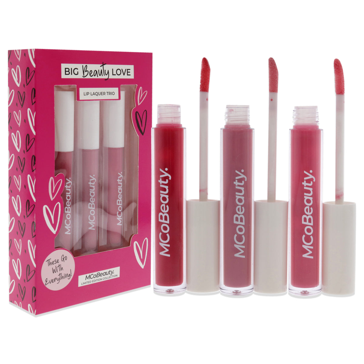 Big Beauty Love Lip Lacquer Trio Gloss