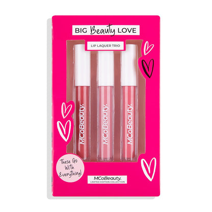 Big Beauty Love Lip Lacquer Trio Gloss