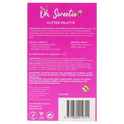 Oh Sweetie Glitter Palette Eye Shadow