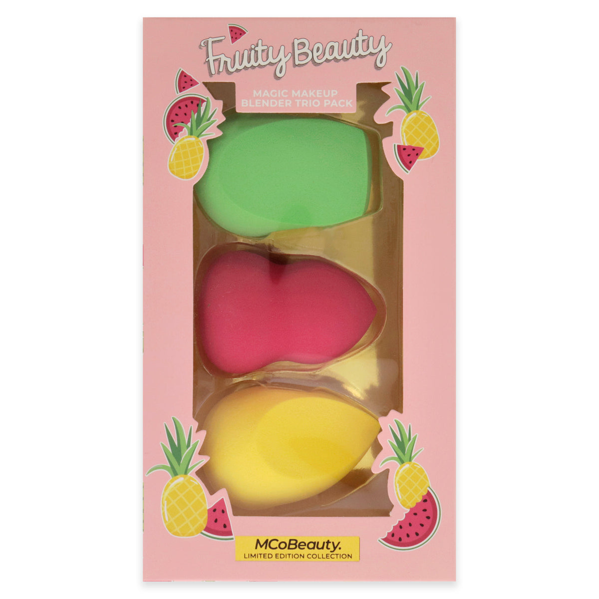Fruity Beauty Magic Makeup Blender Trio Pack Sponge
