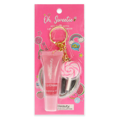 Oh Sweetie Keyring with Lip Gloss and Mirror