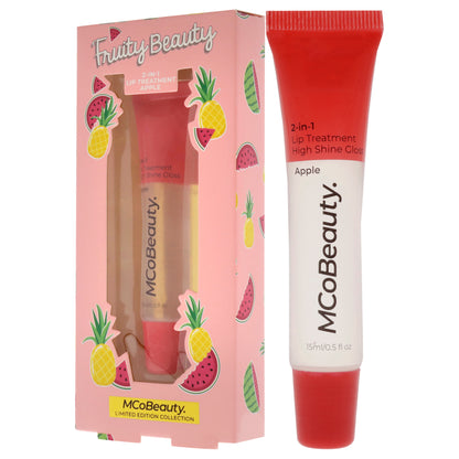Fruity Beauty 2-In-1 Lip Treatment and High Shine Gloss