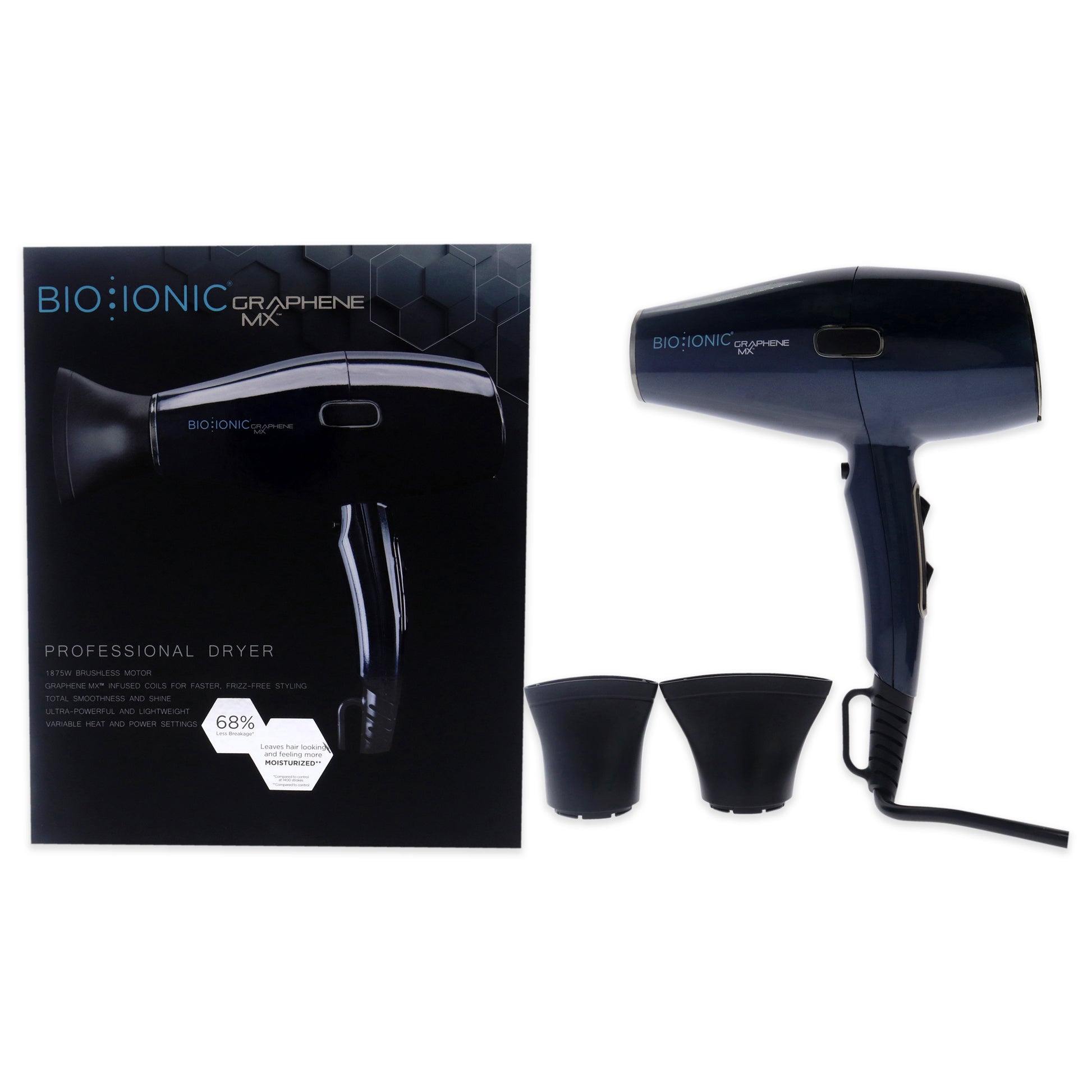 Graphene MX Professional Hair Dryer by Bio Ionic for Women - 1 Pc Hair Dryer