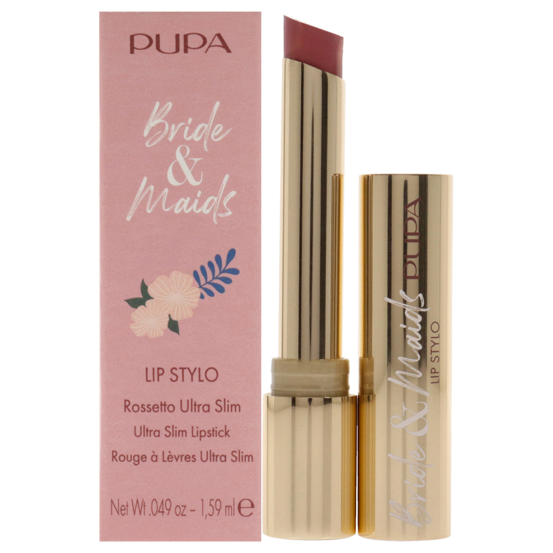 Bride and Maids Lip Stylo Ultra Slim Lipstick - 001 Weeding Cake