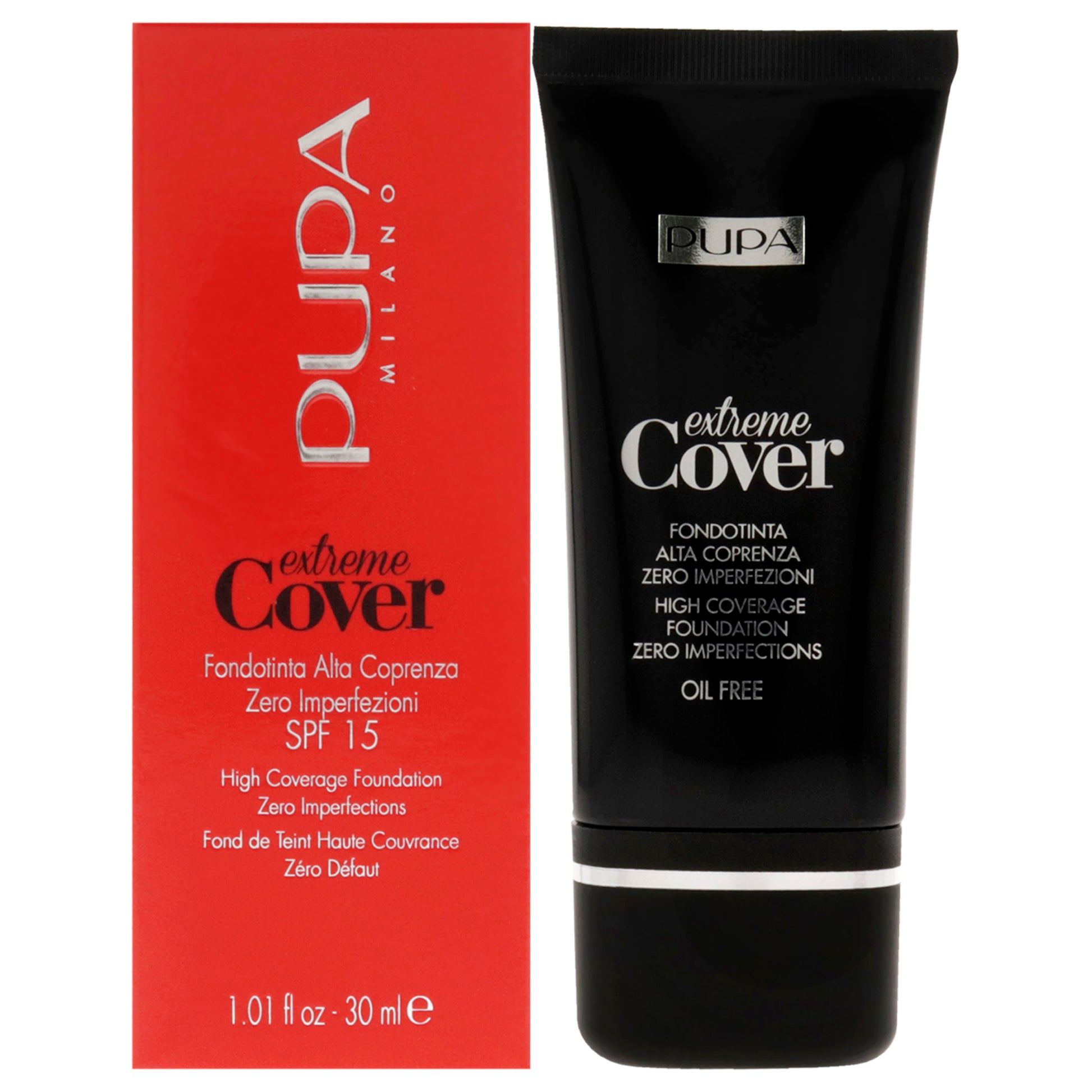 Pupa Milano Extreme Cover Foundation SPF 15