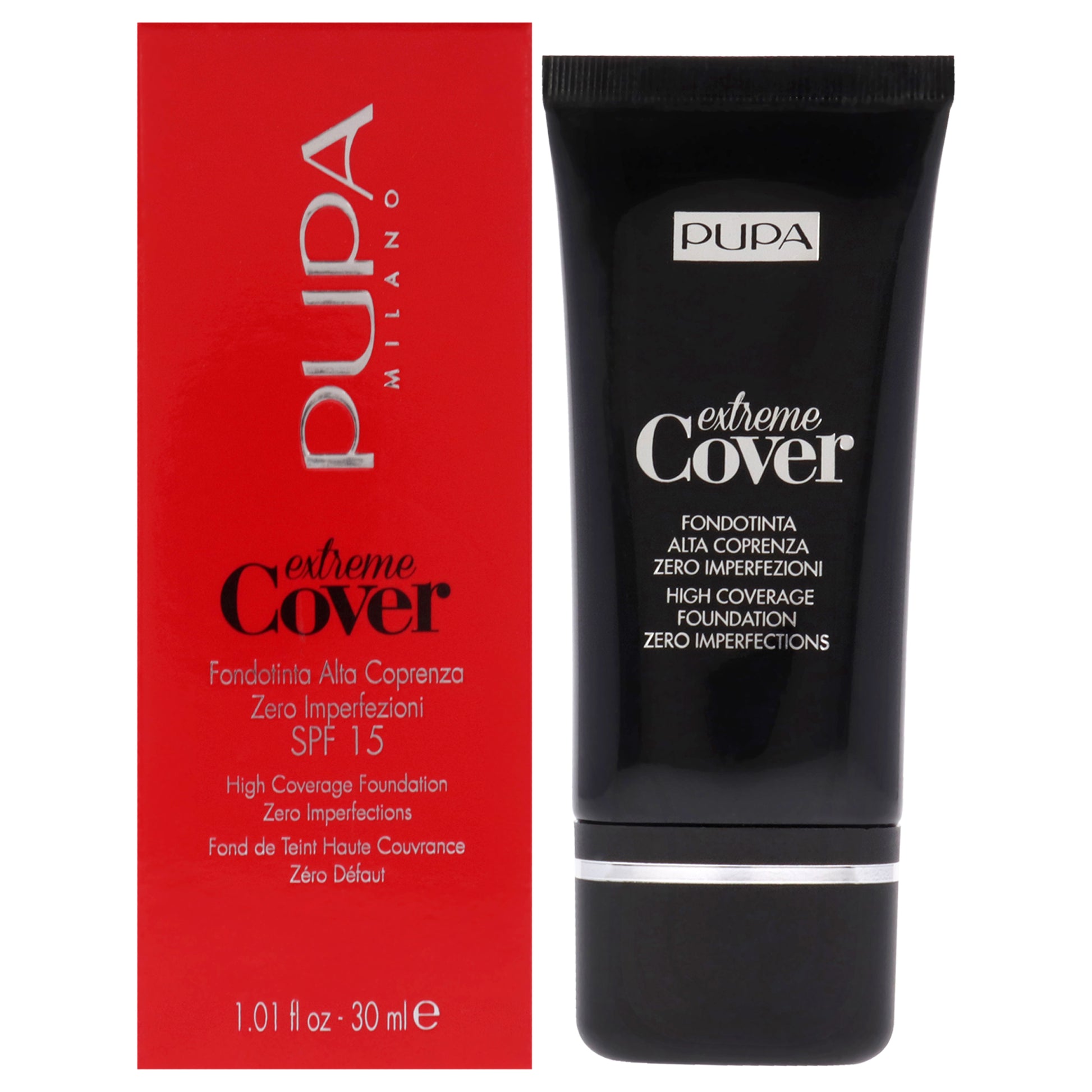 Pupa Milano Extreme Cover Foundation SPF 15