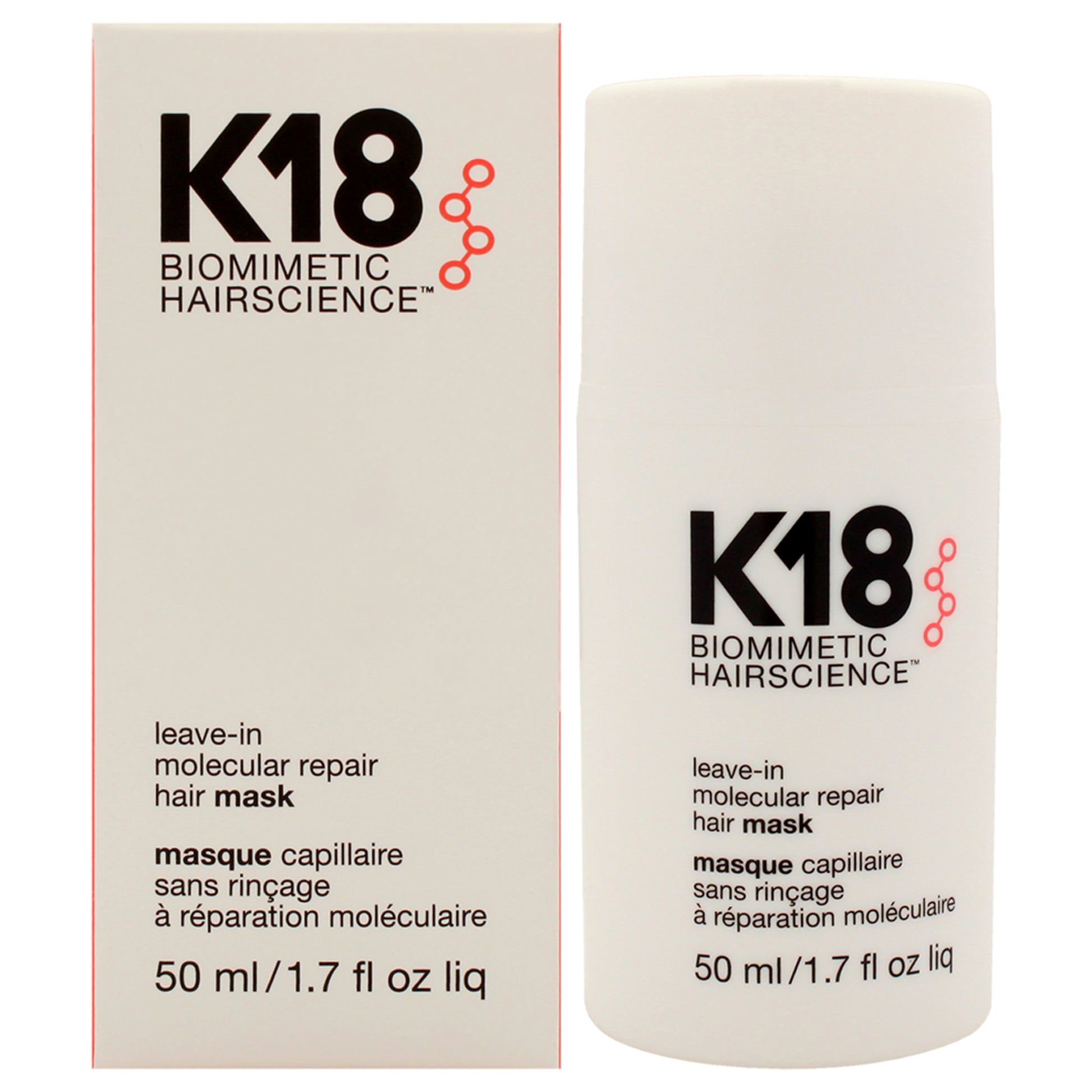 K18 Hair Leave-In Molecular Repair Hair Mask