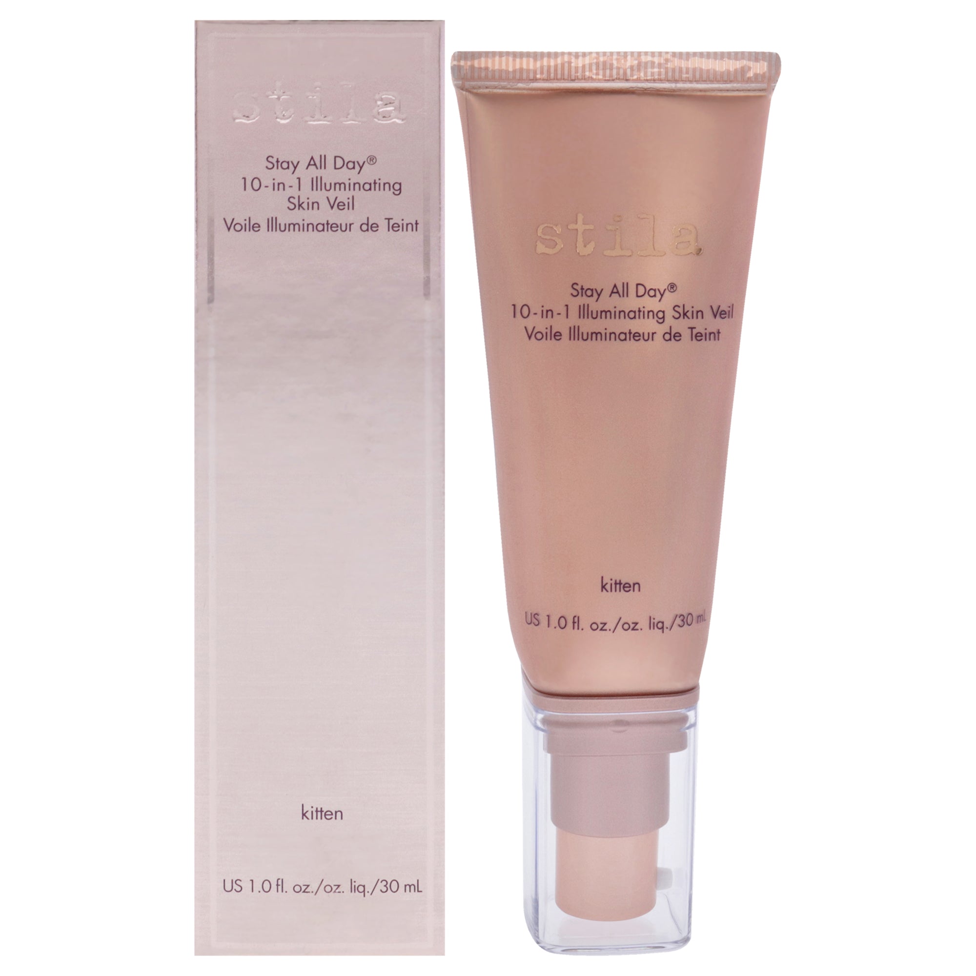 Stay All Day 10-In-1 HD Illuminating Skin Veil SPF 30 by Stila for Women - 1 oz Sunscreen