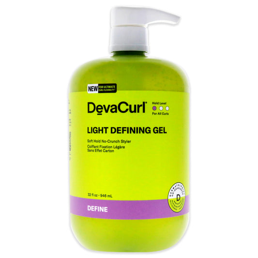 Light Defining Gel - NP by DevaCurl for Unisex - 32 oz Gel