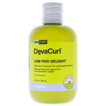 Low-Poo Delight Cleanser - NP by DevaCurl for Unisex - 12 oz Cleanser