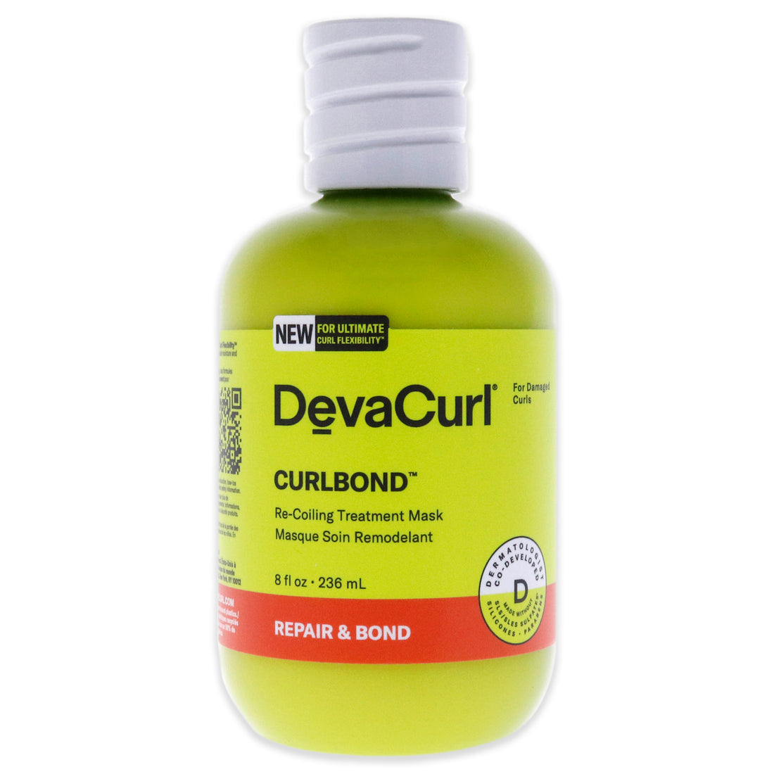 Curlbond Treatment Mask by DevaCurl for Unisex - 8 oz Masque