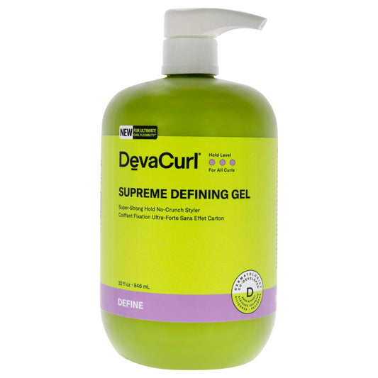 Supreme Defining Gel by DevaCurl for Unisex - 32 oz Gel