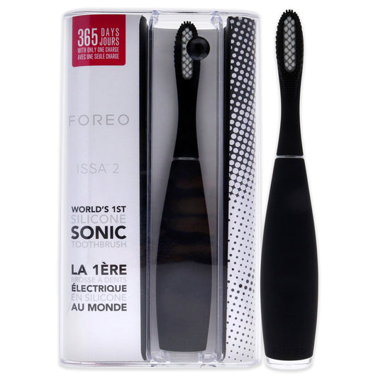 ISSA 2 - Cool Black by Foreo for Unisex - 1 Pc Toothbrush