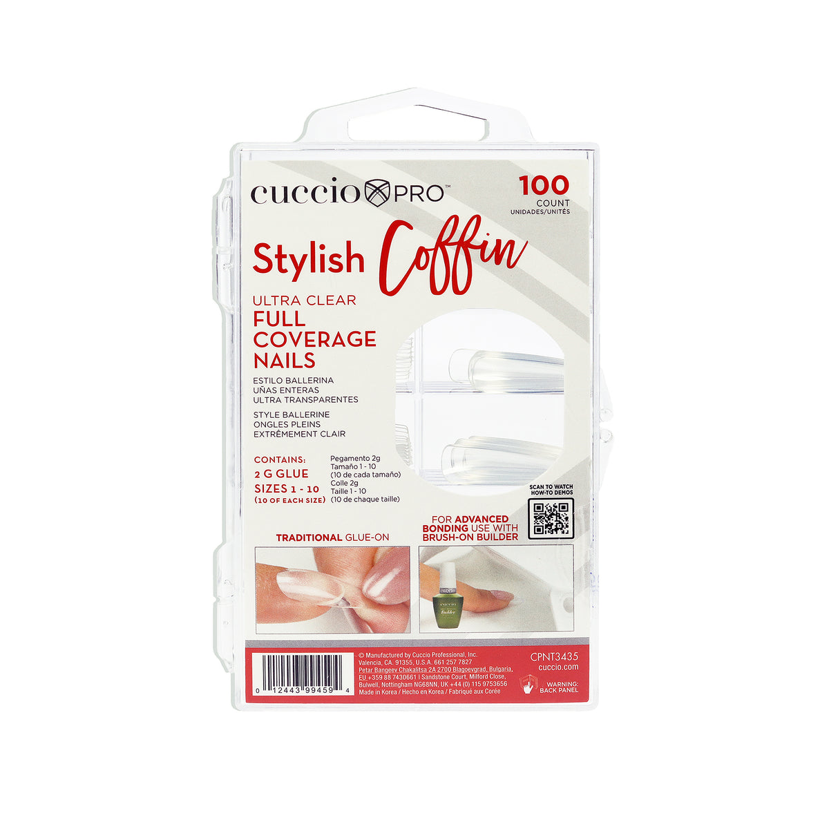 Full Cover Tips - Stylish Coffin