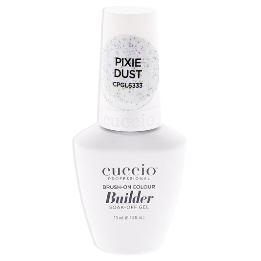 Brush-On Colour Builder Soak Off Gel - Pixie Dust by Cuccio Pro for Women - 0.43 oz Nail Polish