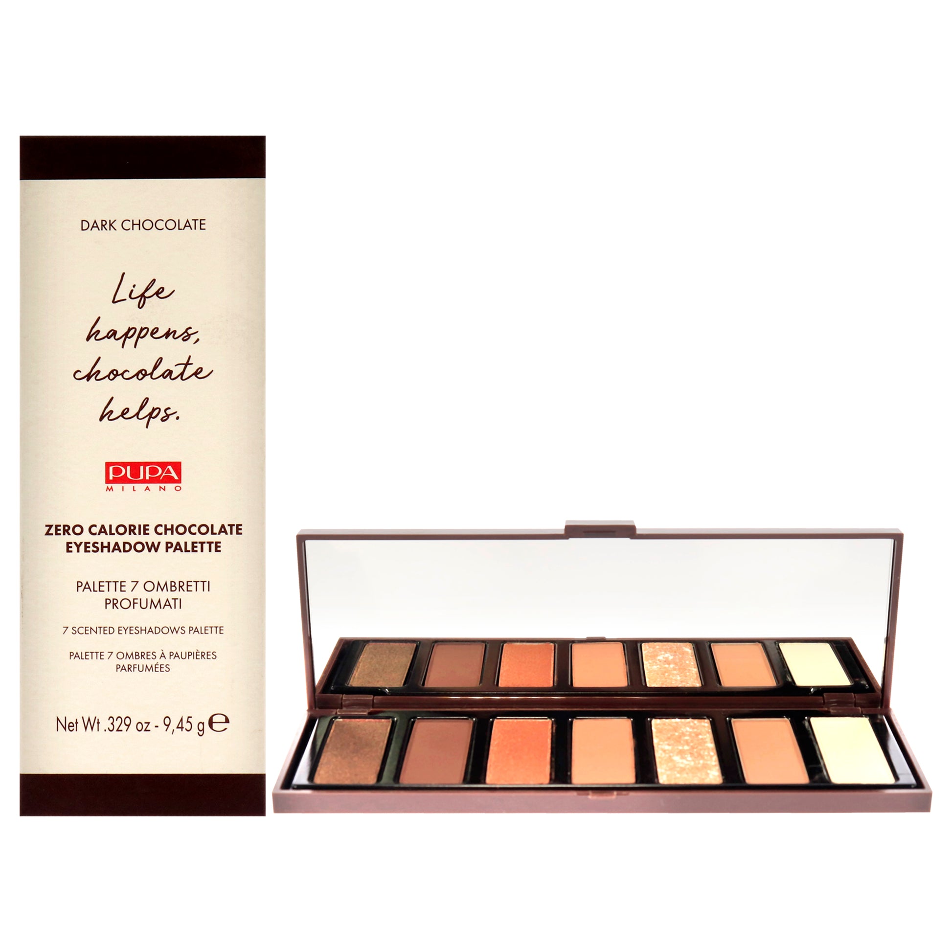 Pupa Milano Zero Calorie Chocolate Eyeshadow Palette