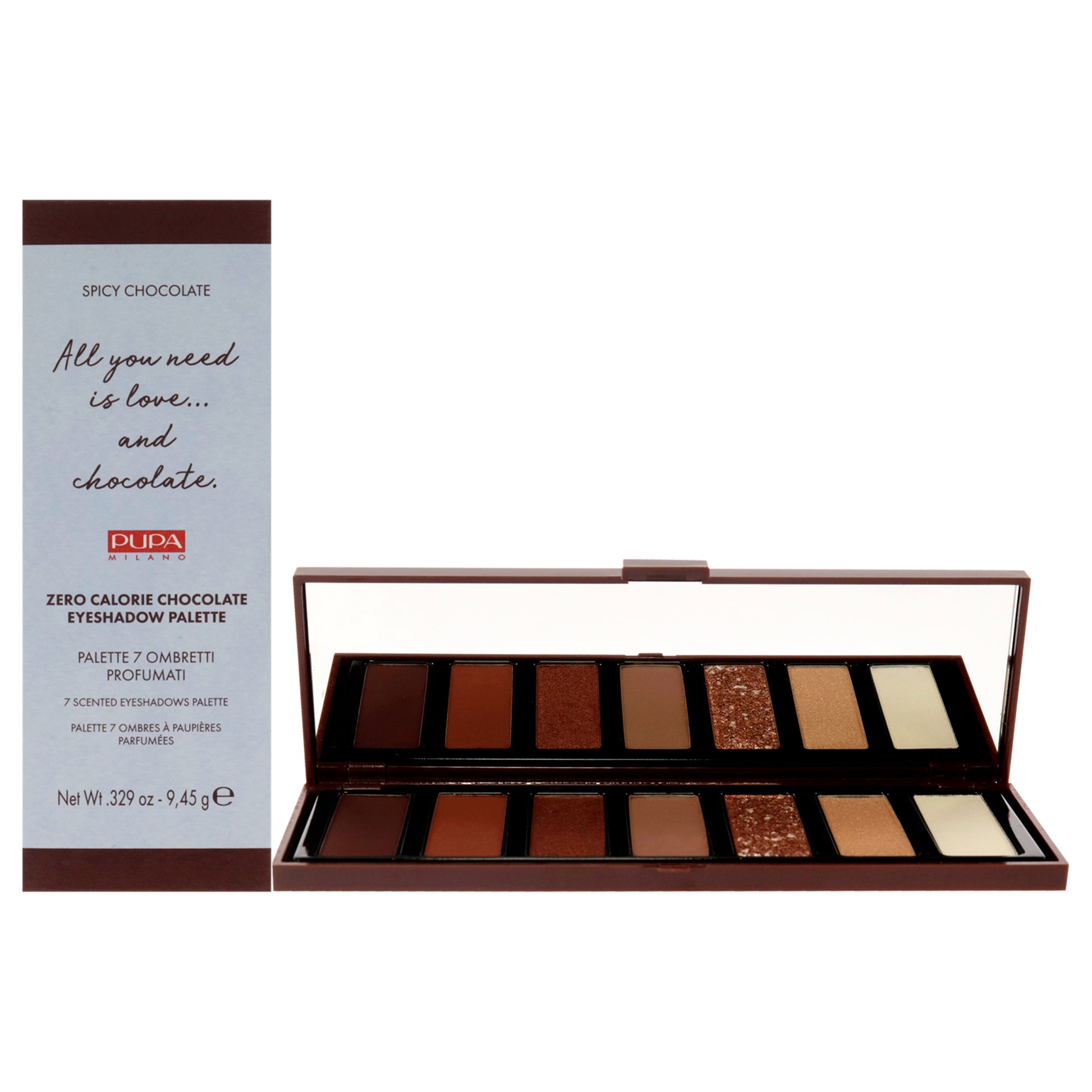 Pupa Milano Zero Calorie Chocolate Eyeshadow Palette
