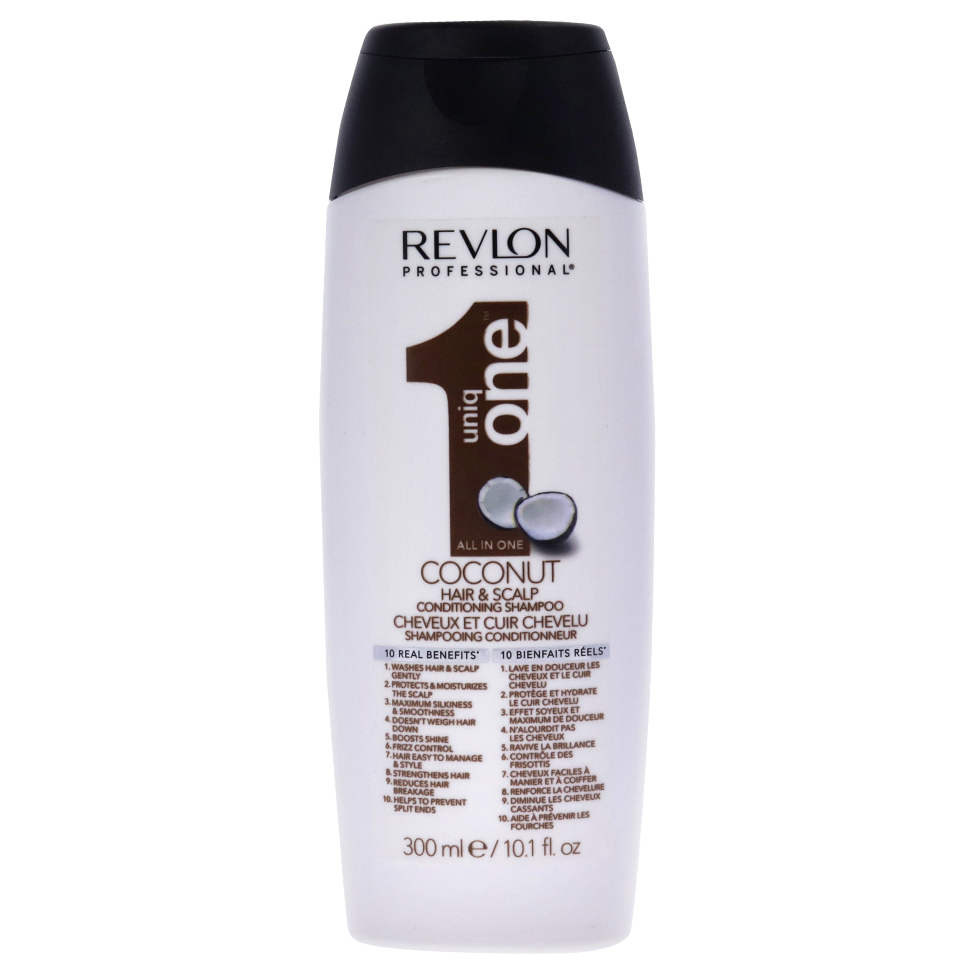 Uniq One All In One Coconut Conditioning Shampoo by Revlon for Unisex - 10.1 oz Shampoo