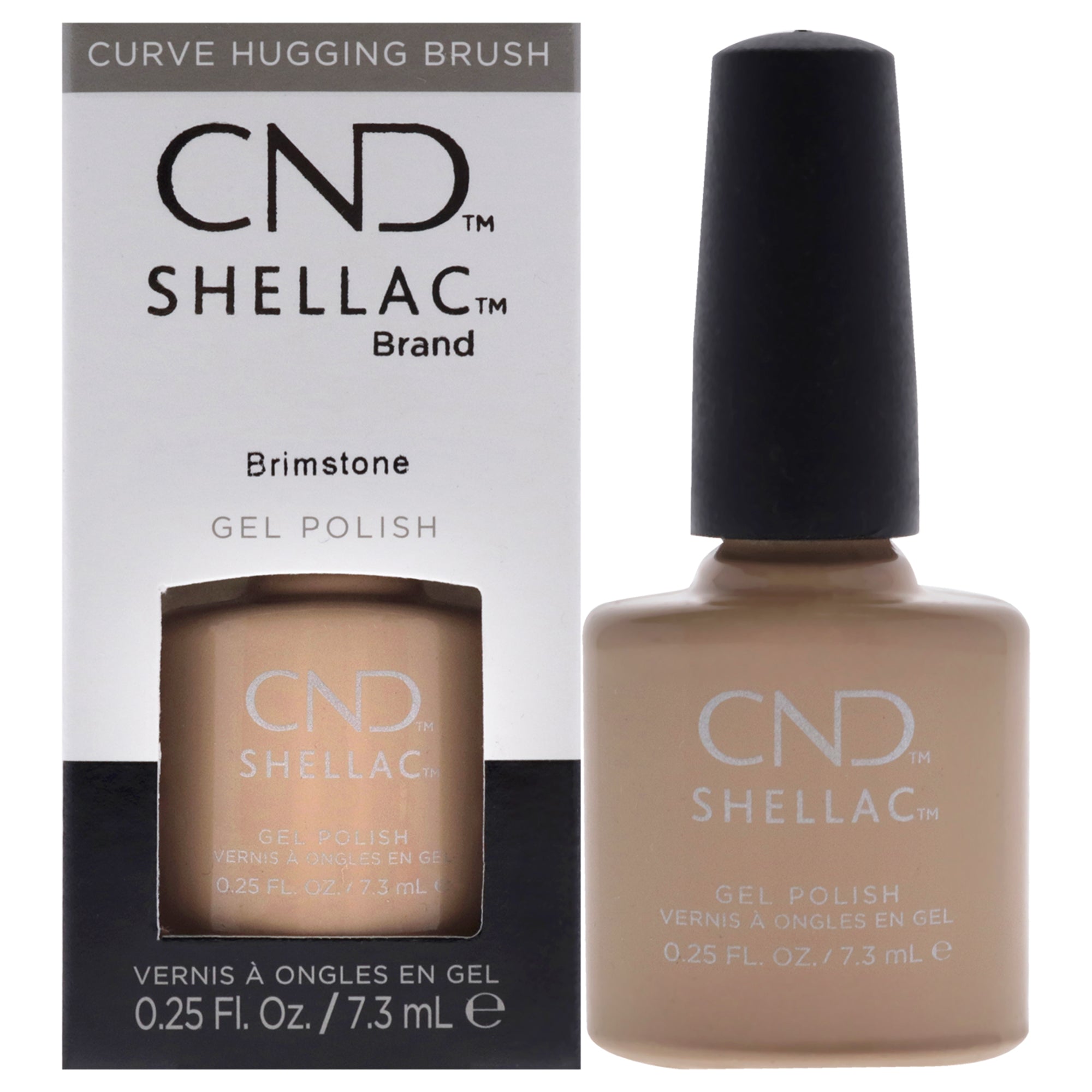 Shellac Nail Color - Brimstone by CND for Women - 0.25 oz Nail Polish