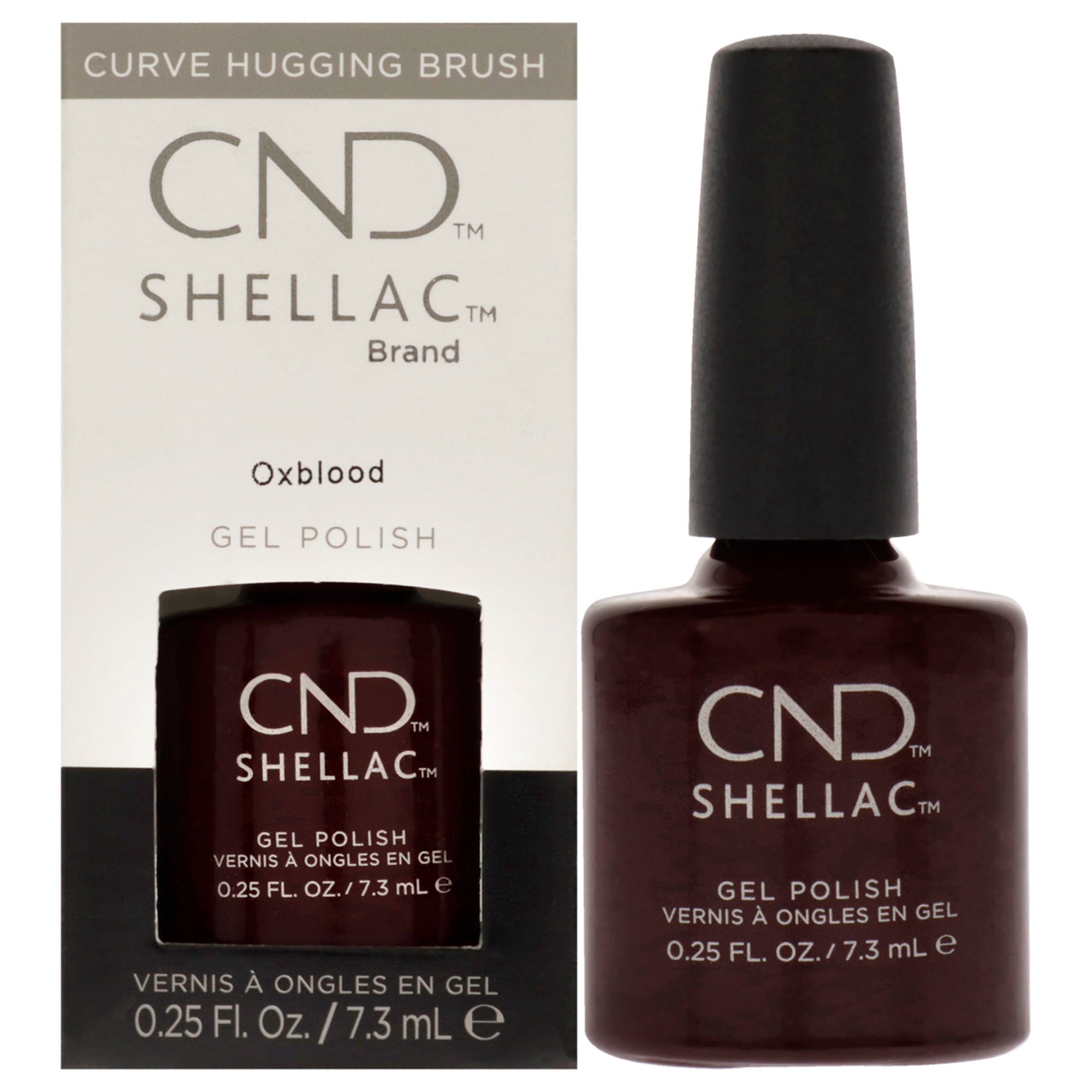 Shellac Nail Color - Oxblood by CND for Women - 0.25 oz Nail Polish