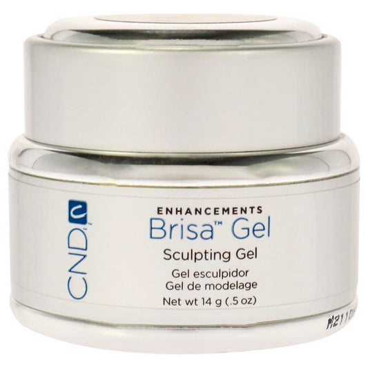 Brisa Sculpting Gel Opaque - Pure White by CND for Women - 0.5 oz Nail Gel