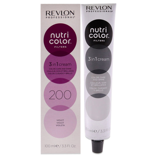 Nutri Color Cream - 200 Violet by Revlon for Unisex - 3.3 oz Hair Color