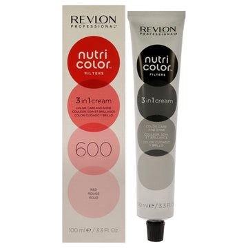 Nutri Color Cream - 600 Red by Revlon for Unisex - 3.3 oz Hair Color