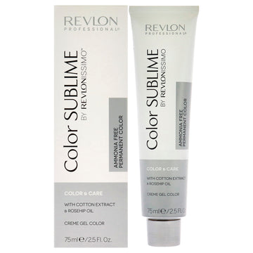 Revlonissimo Color Sublime - 5.3 Light Golden Brown by Revlon for Unisex - 2.5 oz Hair Color