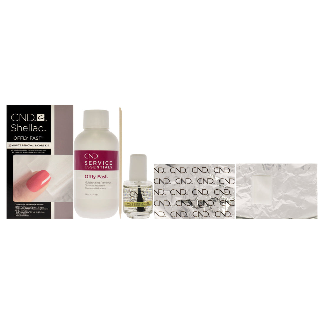 Shellac Offly Fast 8 Minute Removal and Care Kit
