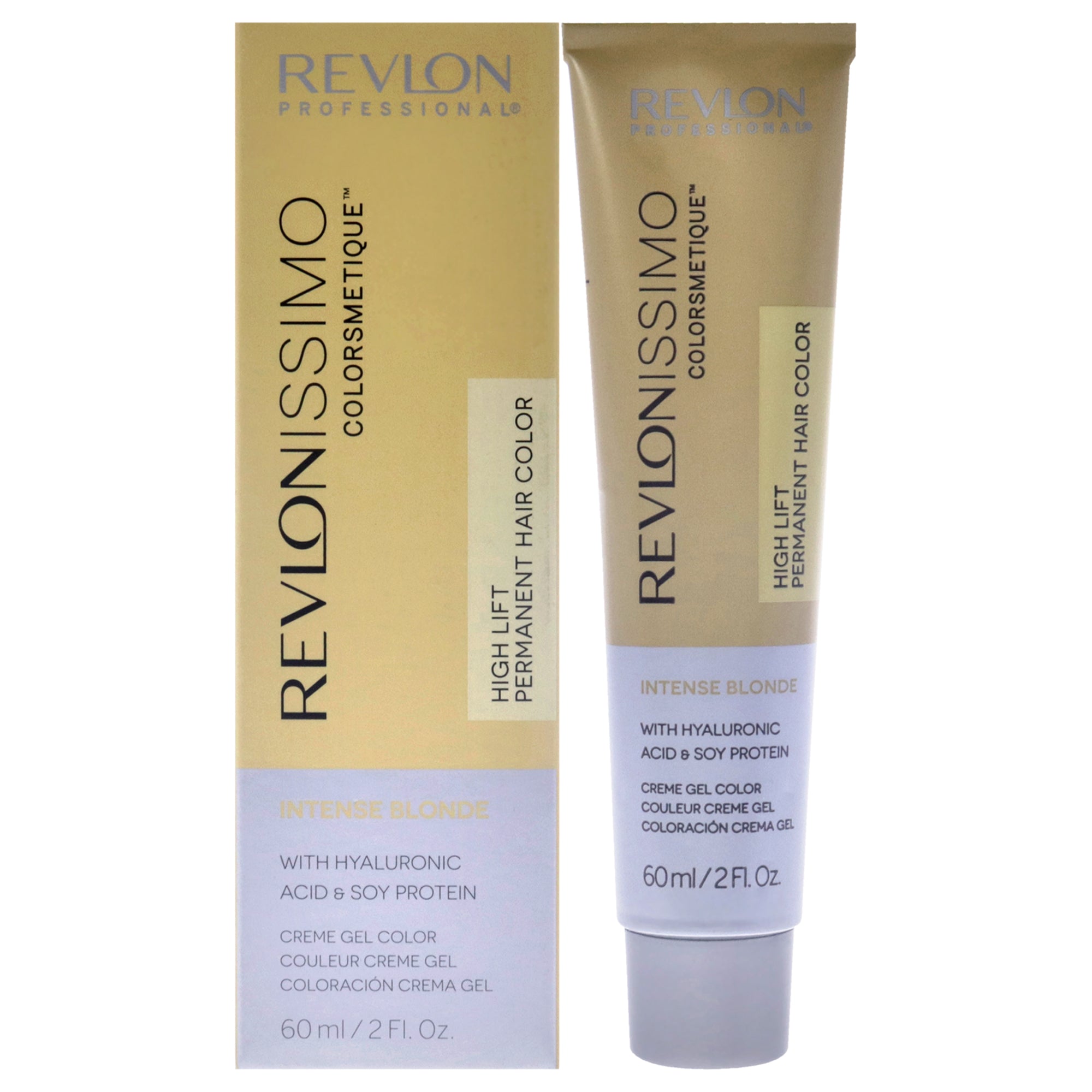 Revlonissimo Colorsmetique Intense Blonde - 1212MN Iridescent Grey by Revlon for Unisex - 2 oz Hair Color