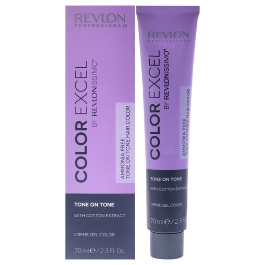 Revlonissimo Color Excel - 6.3 Dark Golden Blonde by Revlon for Unisex - 2.3 oz Hair Color