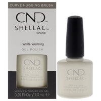 Shellac Nail Polish - White Wedding