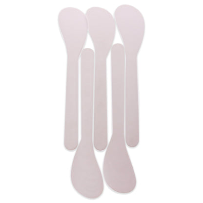Spatula Round Tip Plastic - White
