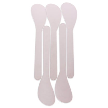 Spatula Round Tip Plastic - White
