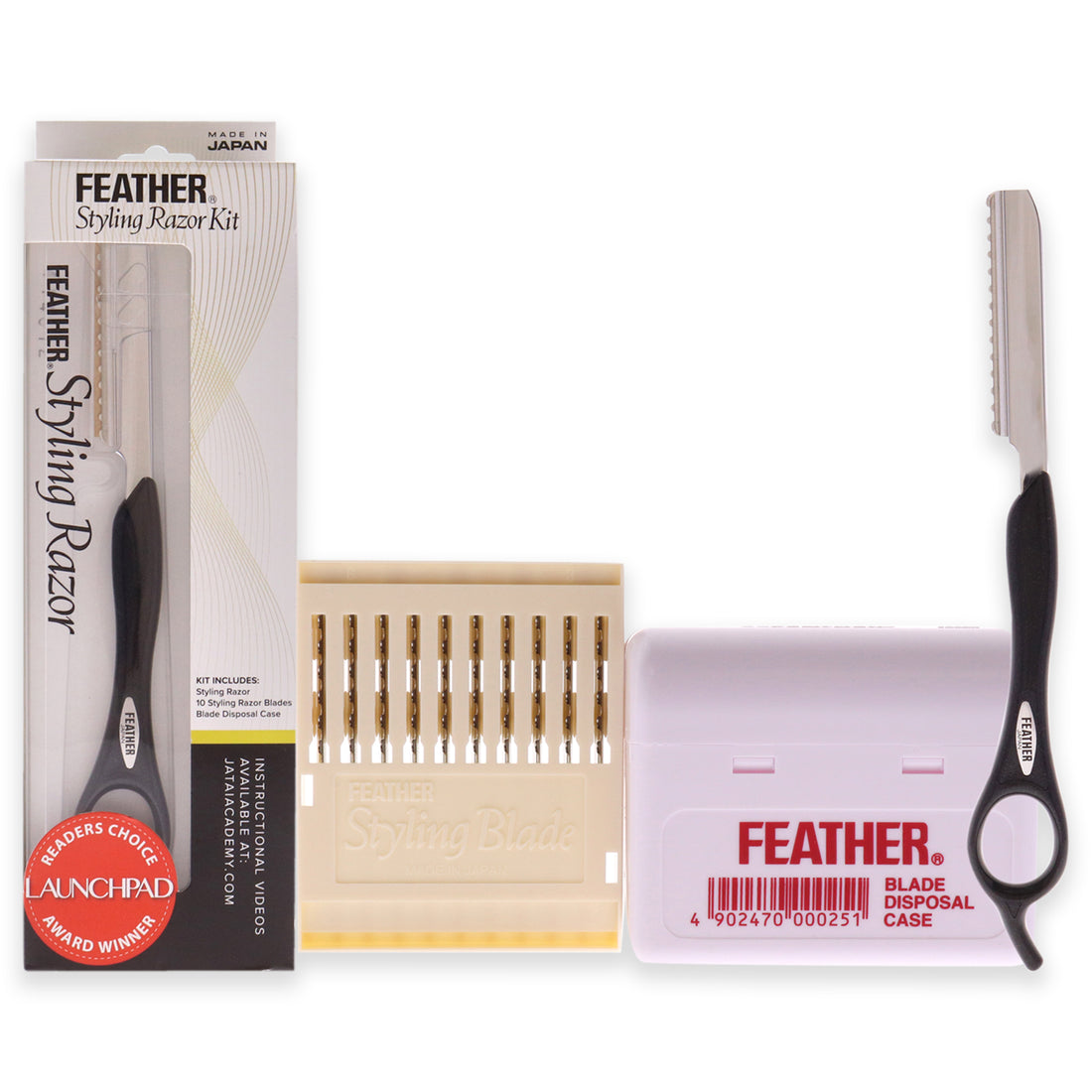 Feather Styling Razor Kit