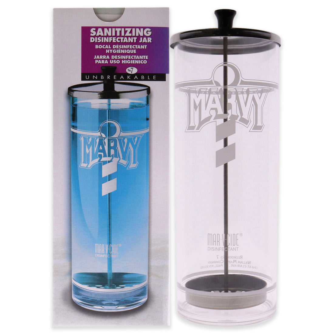 Mar-V-Cide Sanitizing Disinfectant Jar - 7