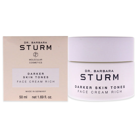 Darker Skin Tones Face Cream Rich by Dr. Barbara Sturm for Unisex - 1.69 oz Cream